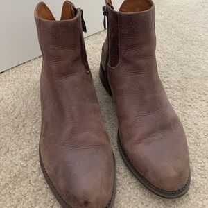 Franco Sarto Leather Booties